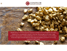 Tablet Screenshot of constelorholdings.com